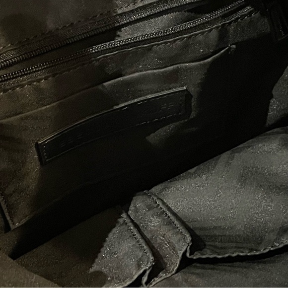 Rebecca Minkoff Julian Leather Backpack in Navy Medium - Picture 12 of 16